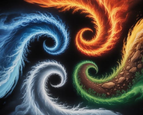 Los Elementos y Tu Equilibrio Energético: Fuego, Aire, Agua y Tierra. Psicología Astrológica